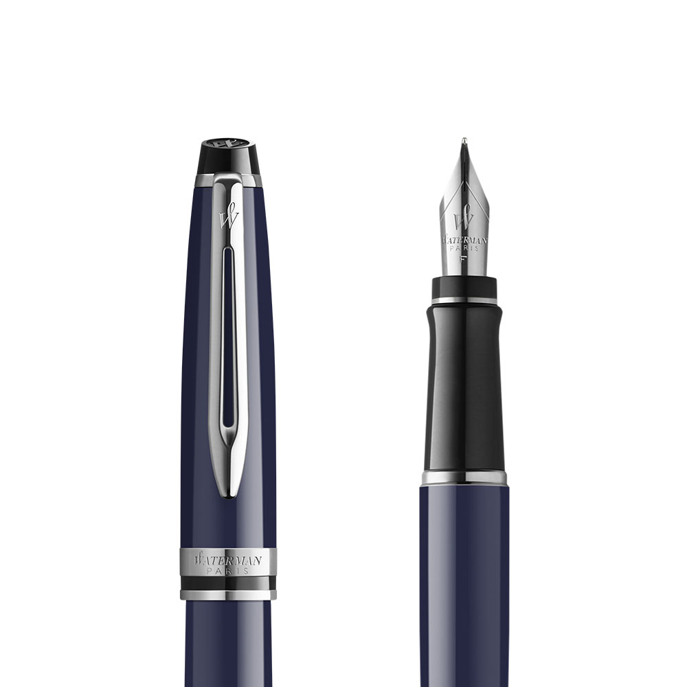 Pióro wieczne Waterman Expert Blue Core CT [2214207] w przekroju