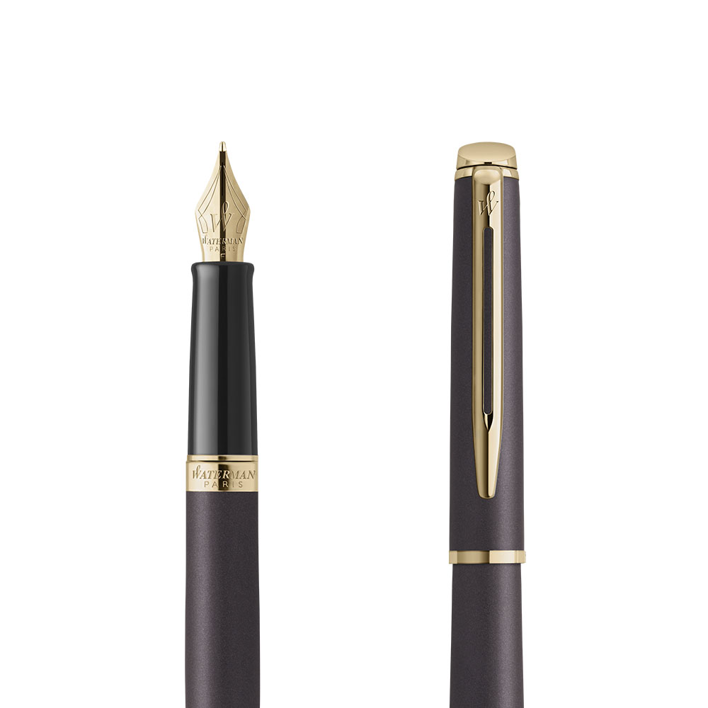 Pióro wieczne Waterman Hemisphere Lava Black GT [2217939] w przekroju